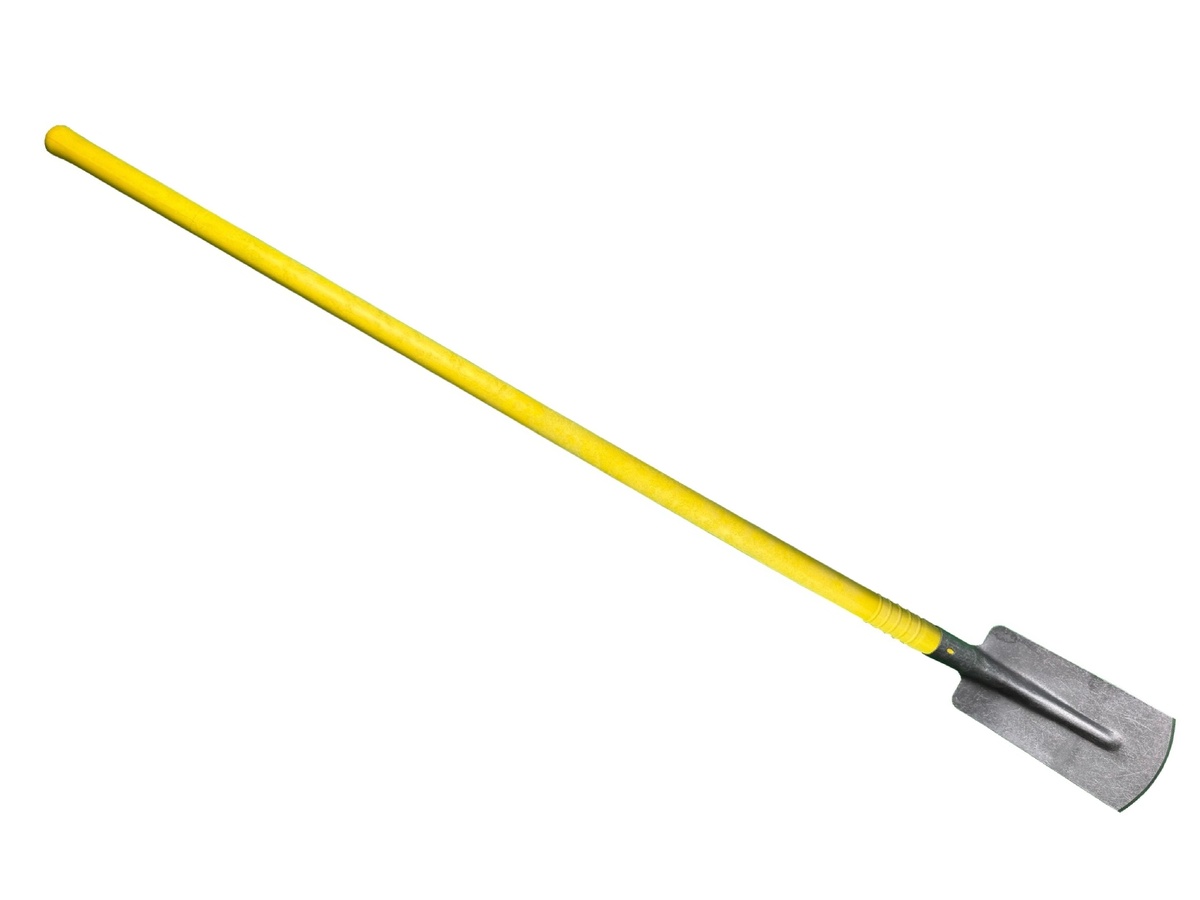 Trencing shovel 14cm with 130cm fiberglass straight handle